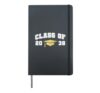 Class Of 2038 Graduation First Day Kindergarten Cute Graphic Hardcover Journal, Black