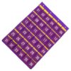 Classroom Cell Phone Storage Bag 36-Slot Wall Pocket Chart Purple