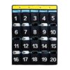 Classroom Phone Holder 20 Pockets – Numbered Wall Storage Chart | Organizer