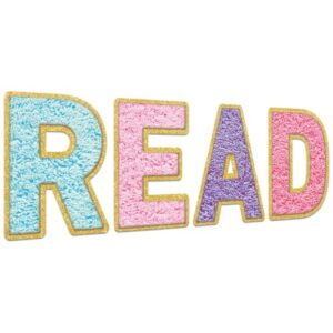 Classroom Reading Poster Decorations Everyone Reading Bulletin Board Pastel Patch Read Sign Posters Elementary Wall Decor Supplies for Teacher Student Back to School Library Home Decor