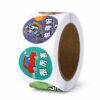 Classroom Reward Stickers, Roll Format, Boy, 500 Stickers/roll