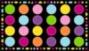 Classroom Rug - 7 6 x13 Circle Dot Seating Square Preschool Classroom Carpet, Non-Slip & Stain Resistant, 20X Easy Clean, Thick Nylon Kids Playroom Floor Mat
