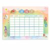 Class Schedule Card, Student Use, 04 Model, 250g Coated Paper