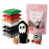Claymoo Grim Reaper Clay Kit – Air Dry Foam Clay Craft for Adults & Teens