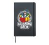 Cleaning Crew Housekeeper Janitor House Cleaning Hardcover Journal, Black