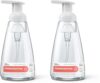 Clean Revolution Foaming Hand Soap, Gentle, Moisturizing, Ready To Use Formula, Real Essential Oils, Gluten Free, Geranium Mint, 15.25 Fl Oz (Pack of 2)