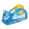 Clear Acrylic Glitter Tape Dispenser, Liquid Glitter Desktop Tape Holder