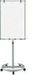 CLEEMAN 26"x40" Rolling Whiteboard with Round Base and 5 Lockable Casters