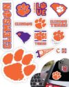Clemson Tigers Stickers & Decals 14 Pc Set for Car, Laptop & Bottle