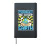 Climate Change Environmental Earth Day Planet Conservation Hardcover Journal, Black