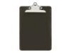 Clipboard 8-1/2 X 12 inch, Plastic Translucent Black, 24/pk