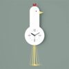 Clock Watch Wall Clock Living Room Home Personality Creative Wall Hanging Free Punch (Color : B Size : One Size) (B One Size)