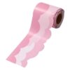 Cloud Pink Adhesive Border Self Bulletin Roll Board Paper Trim