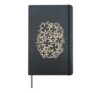 Clover with 4 Leaf Irish St. Patricks Day Hardcover Journal, Black