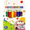 Cmengleo 3D Art Magic Popcorn Pens DIY Bubble Drawing Kit 6 Colors