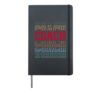 Coach Funny Retro Layered Text Coaching Men Women Hardcover Journal, Black