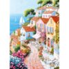 Coastal Village Puzzles for Adults 1000 Pieces, Colorful Village Puzzles