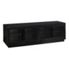Coaster Medina 4-Door TV Stand for TVs up to 85 Inches in Black
