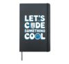Coding for Kids Fun Programming and Robotics Designs Hardcover Journal, Black