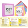 Cognisera CBT Skills Cards for Adults & Teens-30 Cognitive Behavioral Therapy Cards with Step-by-Step Exercises, Coping Skills for Stress,Emotional Regulation & Personal Growth