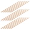 COHEALI 50pcs Square Wooden Dowels for Crafts 12 Inch X 0.24 Inch Unfinished Wood Dowel Rods with Sturdy Structure and Smooth Finish, for Handcrafts and Model Making Projects