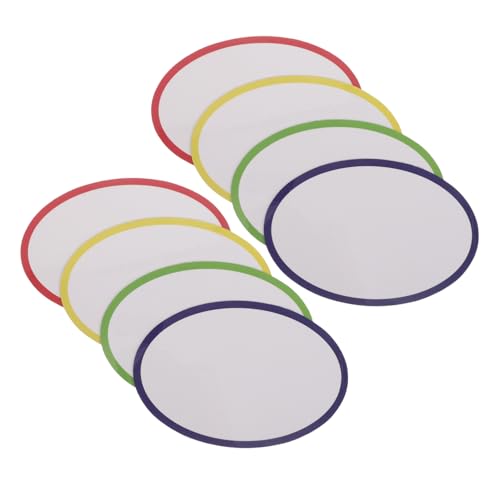 COHEALI Dry Erase Labels with Strong Magnetic Hold Reusable 8pcs Magnetic and Edge Protection Design, Coated Paper and PVC Material for Whiteboards and Shelving for Pantry Organization