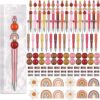 Colarr 197 Pcs Beadable Pens DIY Pen Making Kit, Rainbow