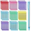 Colarr 200 Pcs Cute Mechanical 0.7mm Pencil with Eraser Bulk, Classic Style