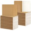 Colarr 60 Pcs Mini Notebooks 5.5 x 4 Inch 30 Sheets Small Journal Bulk Blank Lined Notebook Small Kraft Paper Book Bulk Student Classroom Office Back to School Supplies(Brown)