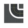 Colaxi Traffic Base Sticker Model Road Plate Street Surface Scenery Base Modular Town Layout Thick PVC Board Clear Printing Suitable for Sand Table Builds Architectural displays dioramas, Model 4