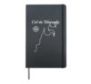 Col Du Télégraphe Serpentine Cycling Design Hardcover Journal, Black