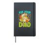 College Move-In Dad Move-In Day Dad College Dad Gift Hardcover Journal, Black