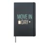 College Move-In Mom Move-In Day Mom College Mom Gift Hardcover Journal, Black