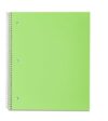 College Ruled Spiral Notebook 1-Subject 100 Pages Green, For Back to School