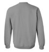 Colombia Word With Flag Unisex Crewneck Sweatshirt (Light Gray, X-Large)