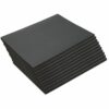 Colorations 9" x 12" Mediumweight Black Construction Paper, 500 Sheets
