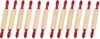 Colorations Natural Wood Rolling Pins for Kids, Set of 6, Ages 3+, PreK+ (Pack of 2)