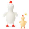 Color Changing Duck Squishy, Jumbo 11.8in Slow Rising Squeeze Gift
