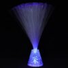 Color Changing Fiber Optic Lamp with Adjustable Brightness for Home
