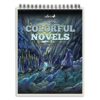 ColorIt Colorful Novels Adult Coloring Book Spiral Bound