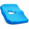Coloriva MediGel Tailbone Cushion, 2-Inch Thick Honeycomb Gel Seat Cushion, Designed for Long Sitting, for Office Chair, Car & Wheelchair，One Cushion