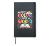 Color Our World Book Reading Program 2026 Summer Reading Hardcover Journal, Black