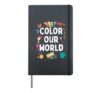 Color Our World Summer Reading 2025 Art Painting Book Lover Hardcover Journal, Black