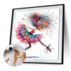 Colors Girl DIY Paint By Numbers Kit on Canvas 40x40cm Without Frame Home