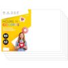 Colourful Paper A3 80 g for Printers & Crafts, Coloured Sheets for Children, Creative Projects, Cards & School m-Office (250 Sheets, White)