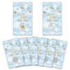 COMBLOOM 60 Pack Stars Scratch Off Tickets with Stickers DIY Your Own Scratch Cards DIY Coupon Cards for Small Business, Holiday, Bridal Shower Activity, Party Supply