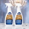comeast Luxury Crystal Chandelier Cleaner Spray, No-Wipe Drip Dry Formula