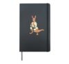 Comic Kangaroo does Judo Hardcover Journal, Black