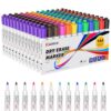 Comix Dry Erase Markers, 12 Colors, 4 Sets of 36 Markers, 144 Markers Total