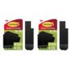 Command Medium and Large Picture Hanging Strips, Damage Free Hanging Picture Hangers, No Tools Wall Hanging Strips for Living Spaces, Black, 8 Medium Pairs and 8 Large Pairs (Pack of 2)
